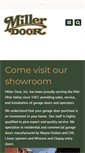 Mobile Screenshot of millerdoorinc.com